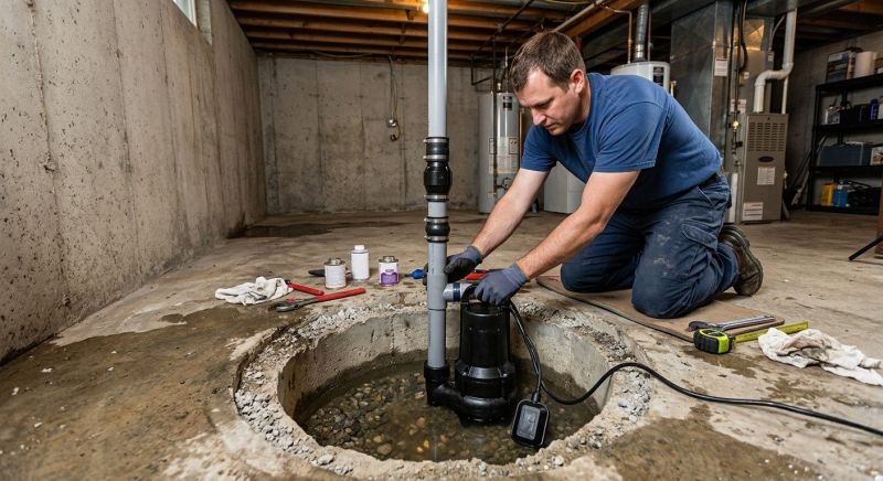Basement Sump Pump Service in Huntsville, AL