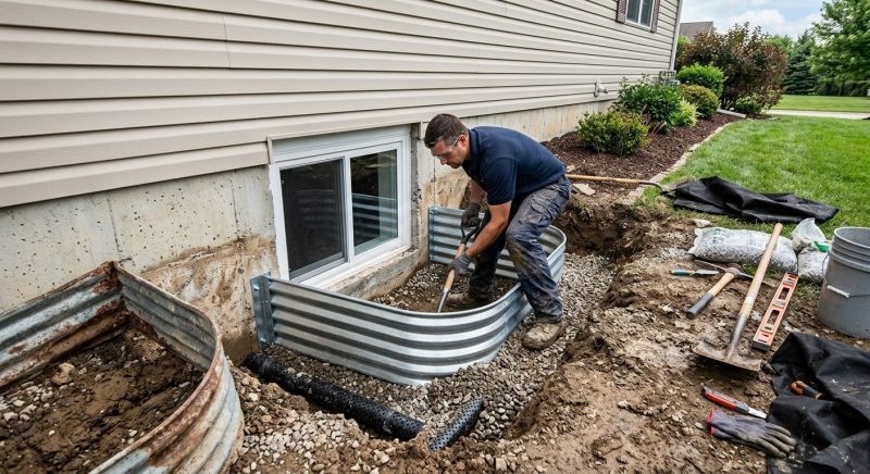 Window Well Waterproofing in Overland Park, KS